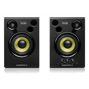 Laidinis DJ garsiakalbis Hercules DJMonitor 42 — 40 W RMS, 60–20000 Hz, juodas