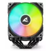 Oro aušintuvas Sharkoon A60 RGB 12 cm 500-1800 RPM juodas