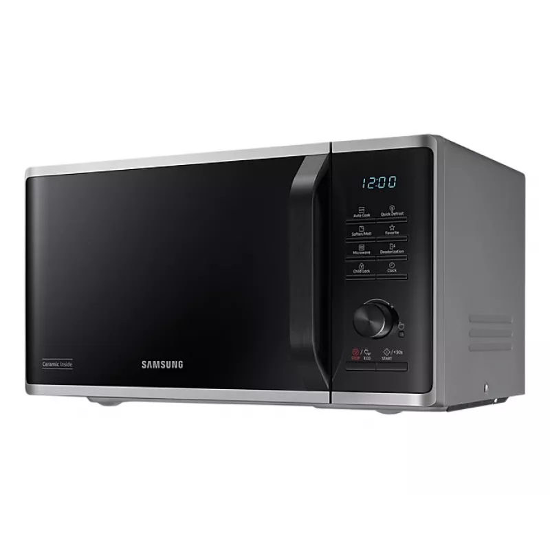Samsung MS23B3515AS juoda, pilka Solo mikrobangų krosnelė Pastatoma 23 L 1150 W