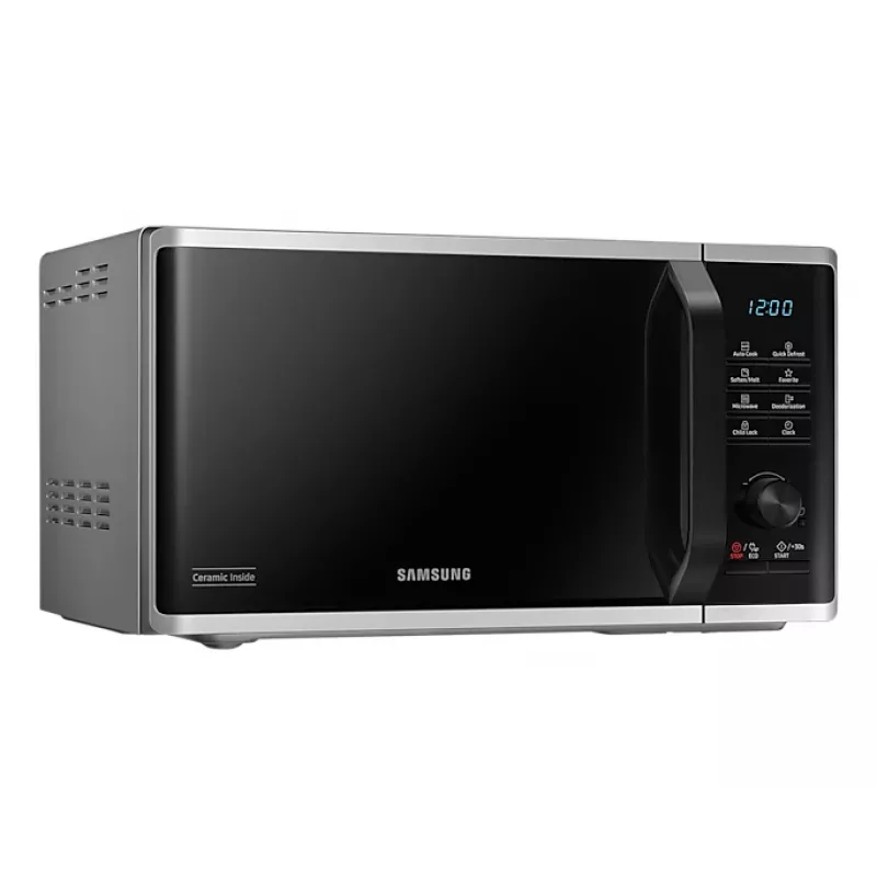 Samsung MS23B3515AS juoda, pilka Solo mikrobangų krosnelė Pastatoma 23 L 1150 W