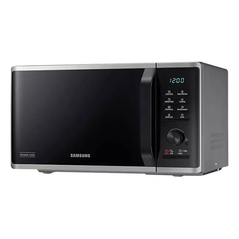 Samsung MS23B3515AS juoda, pilka Solo mikrobangų krosnelė Pastatoma 23 L 1150 W