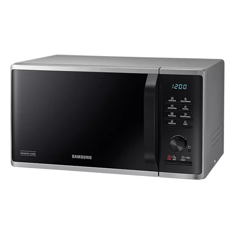Samsung MS23B3515AS juoda, pilka Solo mikrobangų krosnelė Pastatoma 23 L 1150 W