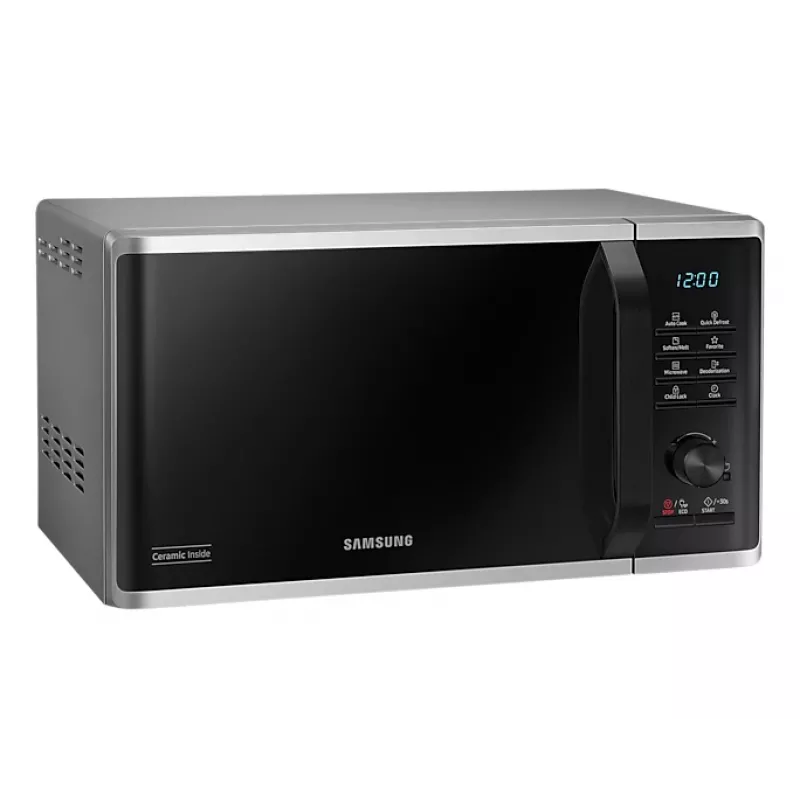 Samsung MS23B3515AS juoda, pilka Solo mikrobangų krosnelė Pastatoma 23 L 1150 W