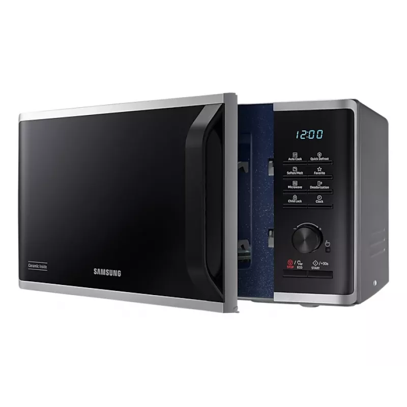 Samsung MS23B3515AS juoda, pilka Solo mikrobangų krosnelė Pastatoma 23 L 1150 W