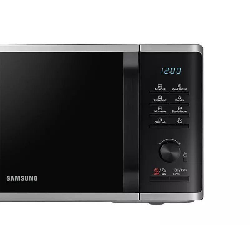 Samsung MS23B3515AS juoda, pilka Solo mikrobangų krosnelė Pastatoma 23 L 1150 W
