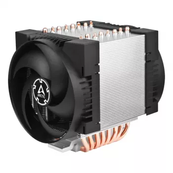 4U server air cooler Arctic Freezer 4U‑M Rev. 2 — 120 mm ventiliatorius, 122,16 m³/h oro srautas, dvigubas rutulinis guolis, 156×124×145 mm, TDP 350 W