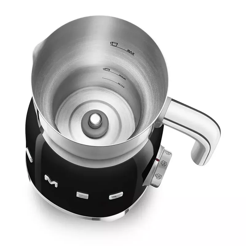 Pieno putoklis / šildytuvas Smeg MFF11BLEU Automatinis Juodas 500W