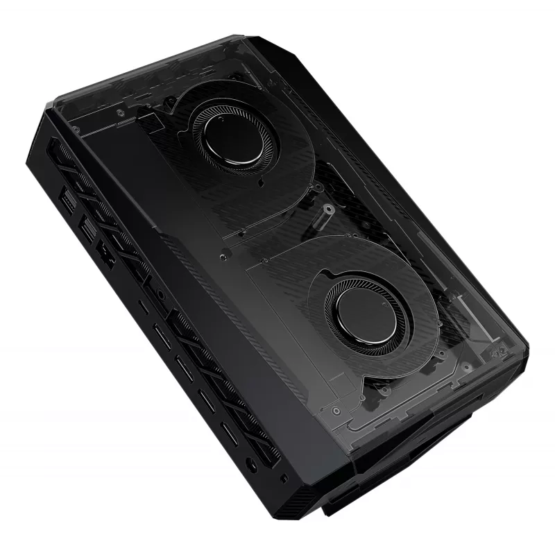 Mini PC ASUS ROG NUC RNUC15JNK9X489A2 — Intel Core Ultra 9 275HX, 32 GB DDR5, 1 TB SSD, NVIDIA GeForce RTX 5070, Windows 11 Home, juoda