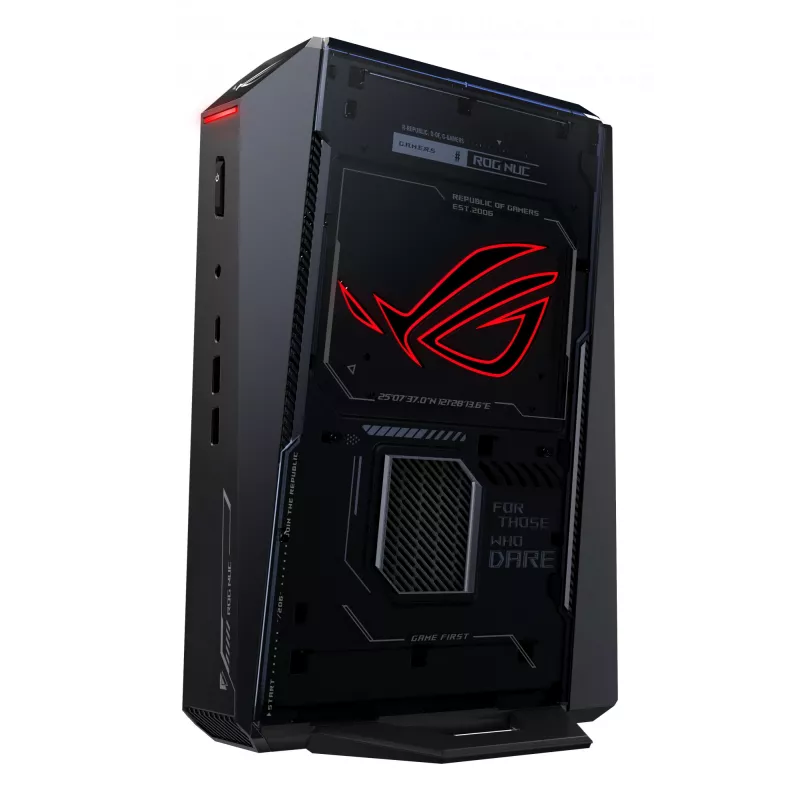 Mini PC ASUS ROG NUC RNUC15JNK9X489A2 — Intel Core Ultra 9 275HX, 32 GB DDR5, 1 TB SSD, NVIDIA GeForce RTX 5070, Windows 11 Home, juoda