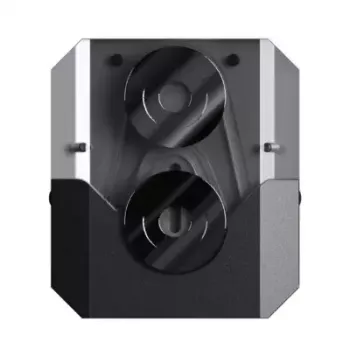 Vandens blokas Phanteks EZ-Fit 450 Acrylic Copper POM Juoda Sidabrinė