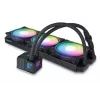 Skysčio aušinimo rinkinys Alphacool Pro Aurora 420 CPU AIO 14 cm juoda balta