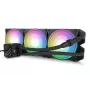 Skysčio aušinimo rinkinys Alphacool Pro Aurora 420 CPU AIO 14 cm juoda balta