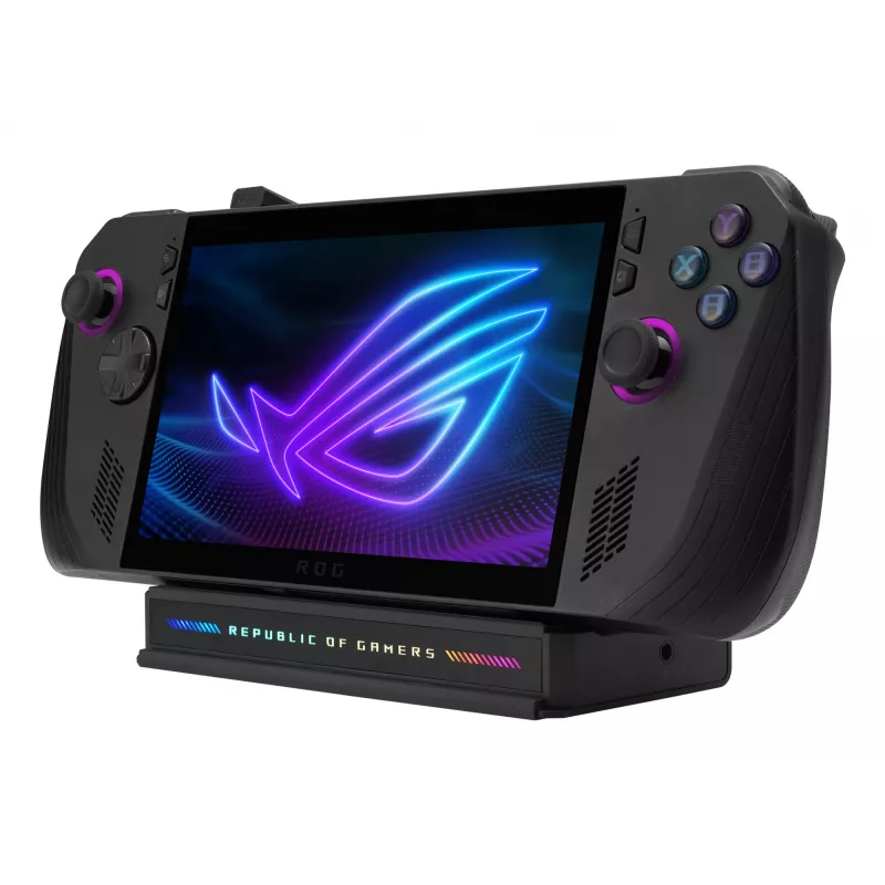 Doko stotelė ASUS ROG Bulwark Dock 2025 DG300 USB Type-C, 1x RJ-45, 1x HDMI, juoda, 160×74×25,5 mm