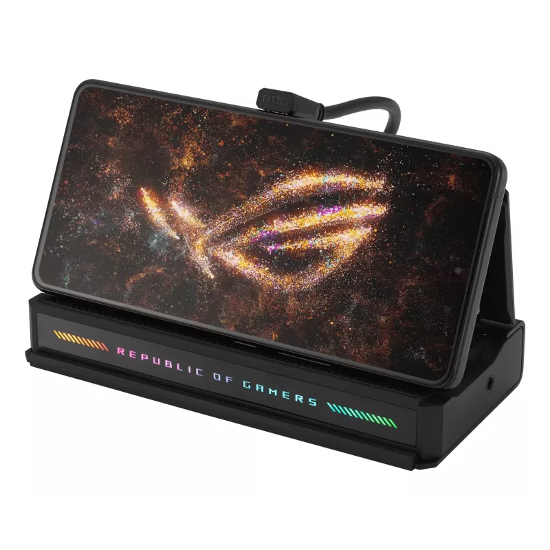 Doko stotelė ASUS ROG Bulwark Dock 2025 DG300 USB Type-C, 1x RJ-45, 1x HDMI, juoda, 160×74×25,5 mm