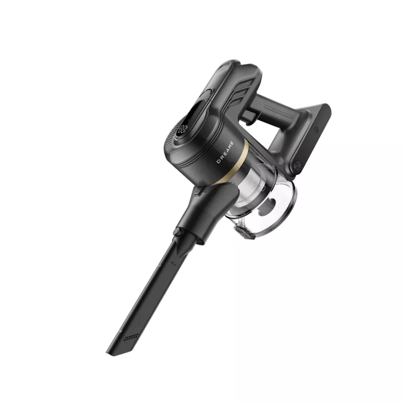 Dreame T30 Flex 2-in-1 stick vacuum baterija Dry Bagless 0.5 L 450 W Juoda, Gold 2.5 Ah