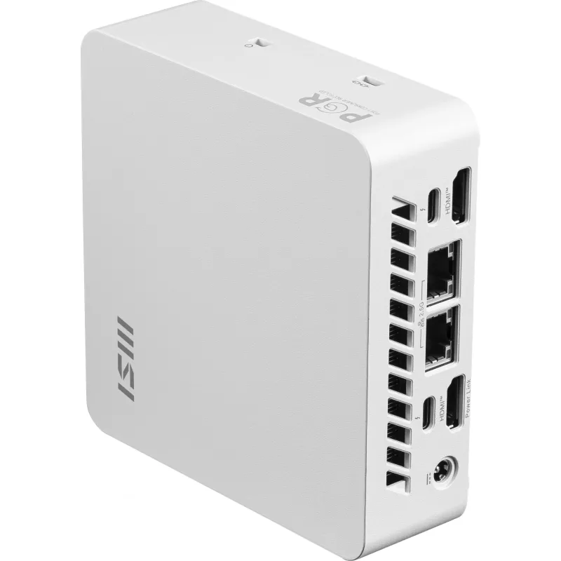 MSI Cubi NUC AI 1UMG-062EU PC/darbo stotis Intel Core Ultra 5 125H 16 GB DDR5-SDRAM 512 GB SSD Windows 11 Pro Mini PC balta