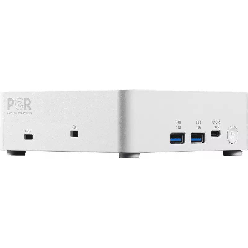 MSI Cubi NUC AI 1UMG-062EU PC/darbo stotis Intel Core Ultra 5 125H 16 GB DDR5-SDRAM 512 GB SSD Windows 11 Pro Mini PC balta