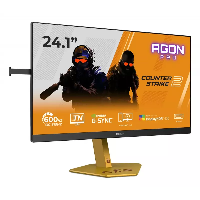 AOC AGON PRO CS24A kompiuterio monitorius 61,2 cm (24,1 colio) 1920 x 1080 pikselių Full HD LED juodas