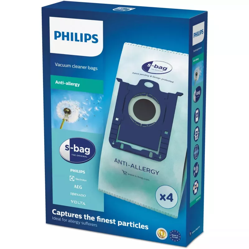 Philips s-bag FC8022/04 dulkių siurblių maišeliai