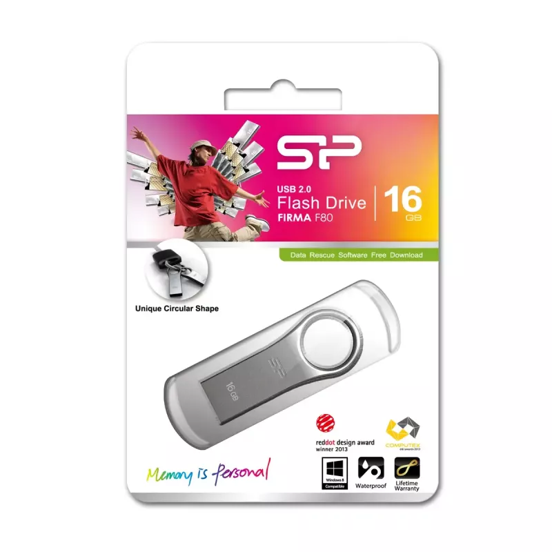 USB atmintukas Silicon Power 16 GB USB Type-A 2.0 F80