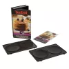 Sumuštinių keptuvas Tefal XA8010 — kompaktiškas sumuštinių spaustuvas, juodos spalvos, 226×132 mm pėdsakas