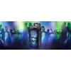 Nešiojamas garsiakalbis Muse M-1920 DJ — 300 W RMS, maitinamas kintamąja srove, 3,5 mm įvestis, 256×287×534 mm, 7 kg, juodas