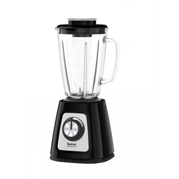 Stalinis trintuvas Tefal BL4358 — 800 W, 1,25 l stiklinis indas, ledo smulkinimas, juoda/šlifuotas plienas