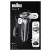 Elektrinė folijos skutimosi mašinėlė Braun Series 7 71-S7200c Juoda Sidabrinė Ličio jonų 50 min.