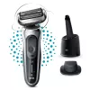 Elektrinė folijos skutimosi mašinėlė Braun Series 7 71-S7200c Juoda Sidabrinė Ličio jonų 50 min.