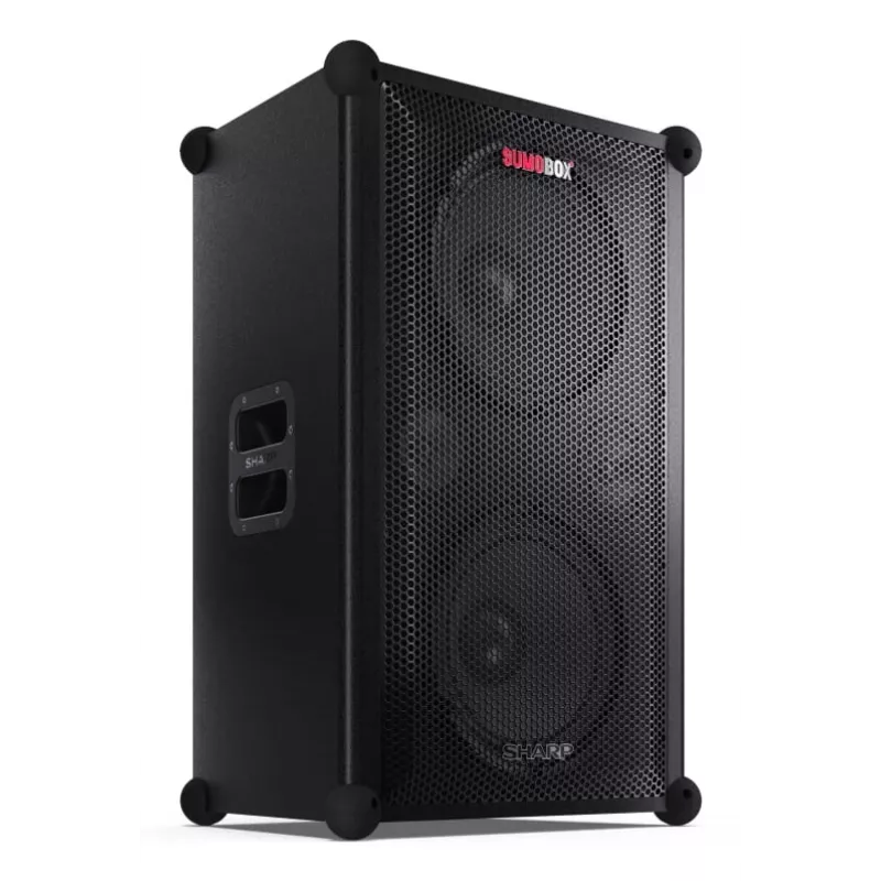 Sharp CP-LS200 nešiojamas / vakarėlių garsiakalbis, juodas, 200 W
