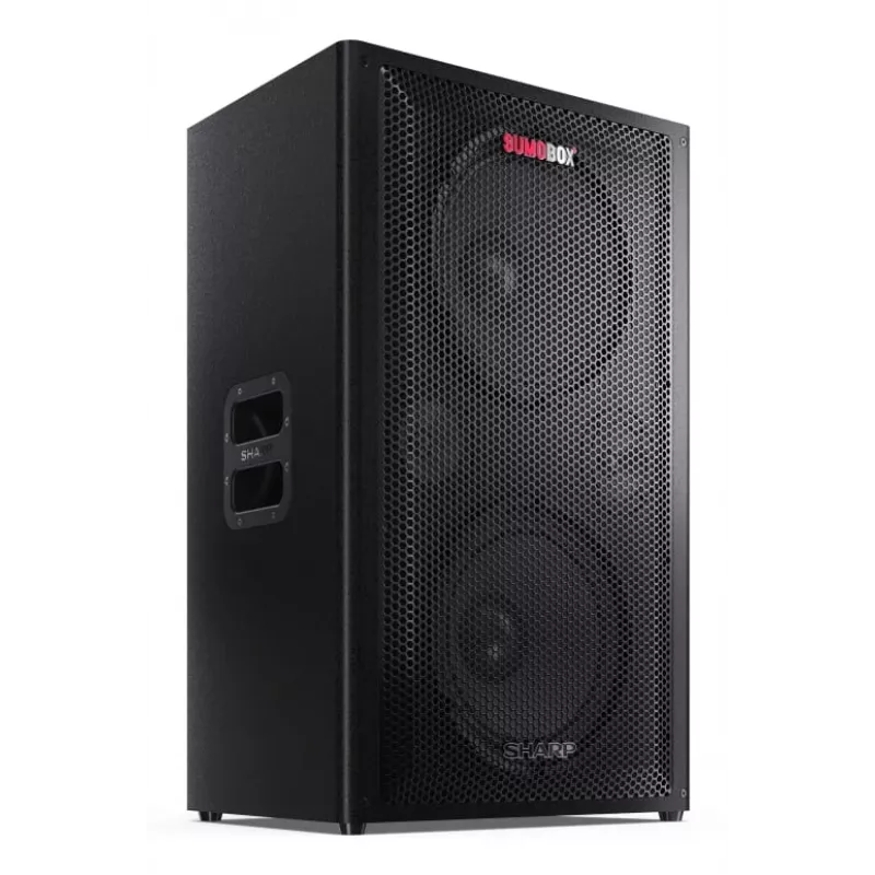 Sharp CP-LS200 nešiojamas / vakarėlių garsiakalbis, juodas, 200 W