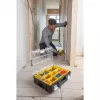 Įrankių dėžė STANLEY FMST82967-1, metalas ir polikarbonatas, 337×440×119 mm, juoda/permatoma/geltona