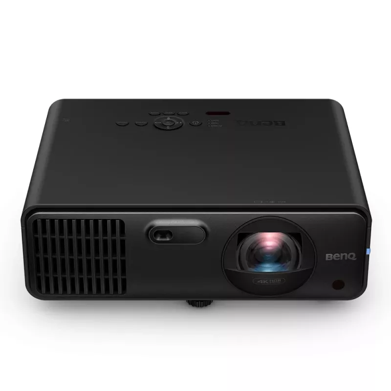 Trumpojo nuotolio projektorius BenQ LK835ST — DLP 4K (4096×2400), 4000 ANSI liumenų, lazerinis, projekcijos santykis 0,69–0,83, motorizuotas fokusavimas, juodas
