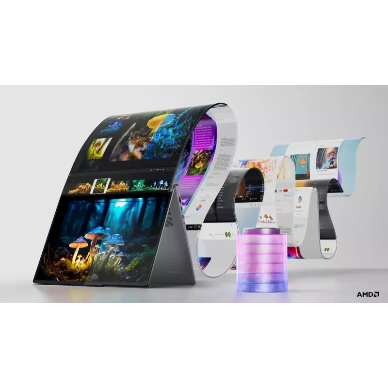 Konvertuojamas nešiojamasis kompiuteris Lenovo IdeaPad 5 2-in-1 16AKP10 — 16 colių WUXGA IPS jutiklinis, AMD Ryzen AI 7, 16 GB, 512 GB SSD, AMD Radeon 860M