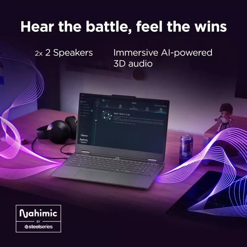 Nešiojamasis kompiuteris Lenovo LOQ 15IRX10 — 15,6 col. FHD IPS, nesiblaškantis ekranas, Intel Core i5‑13450HX, 16 GB DDR5, 1 TB SSD, NVIDIA GeForce RTX 5060 8 GB, Windows 11 Home