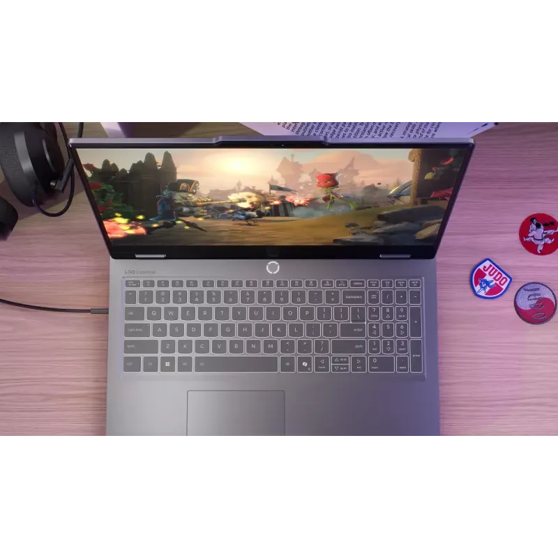 Nešiojamasis kompiuteris Lenovo LOQ 15IRX10 — 15,6 col. FHD IPS, nesiblaškantis ekranas, Intel Core i5‑13450HX, 16 GB DDR5, 1 TB SSD, NVIDIA GeForce RTX 5060 8 GB, Windows 11 Home