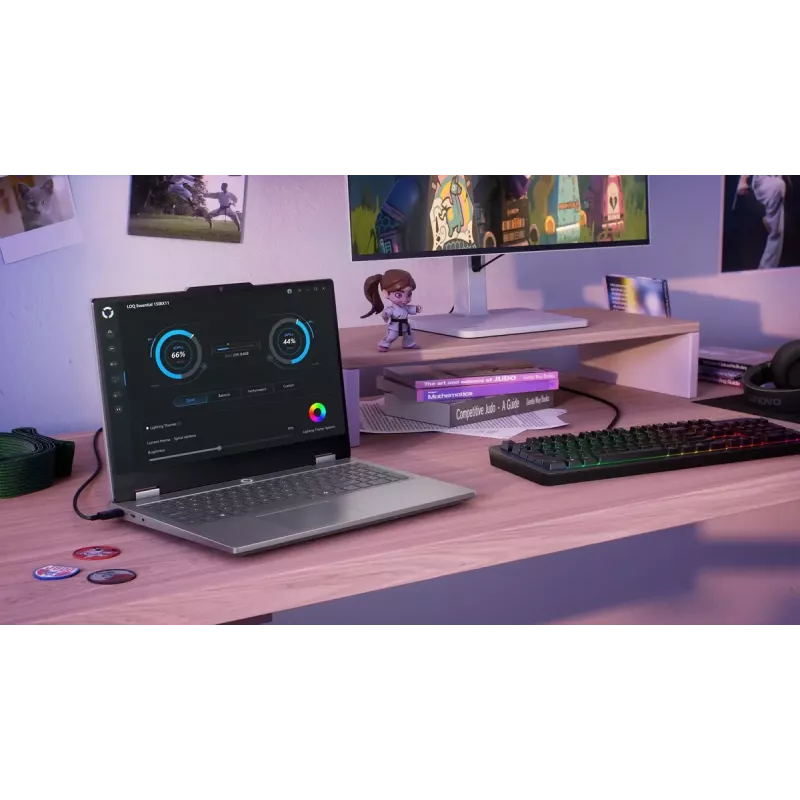 Nešiojamasis kompiuteris Lenovo LOQ 15IRX10 — 15,6 col. FHD IPS, nesiblaškantis ekranas, Intel Core i5‑13450HX, 16 GB DDR5, 1 TB SSD, NVIDIA GeForce RTX 5060 8 GB, Windows 11 Home