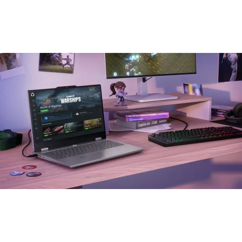 Nešiojamasis kompiuteris Lenovo LOQ 15IRX10 — 15,6 col. FHD IPS, nesiblaškantis ekranas, Intel Core i5‑13450HX, 16 GB DDR5, 1 TB SSD, NVIDIA GeForce RTX 5060 8 GB, Windows 11 Home