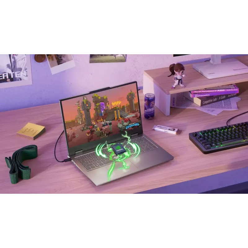Nešiojamasis kompiuteris Lenovo LOQ 15IRX10 — 15,6 col. FHD IPS, nesiblaškantis ekranas, Intel Core i5‑13450HX, 16 GB DDR5, 1 TB SSD, NVIDIA GeForce RTX 5060 8 GB, Windows 11 Home