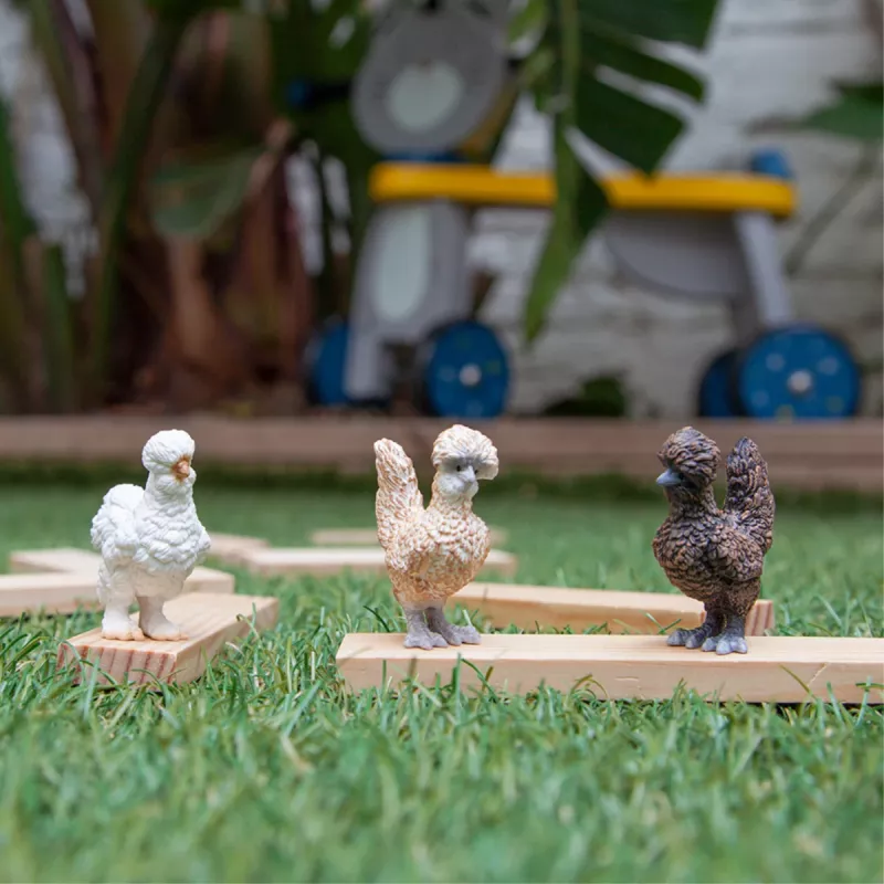 Žaislų figūrėlės Schleich FARM WORLD Chicken Friends Daugiaspalvė 42574