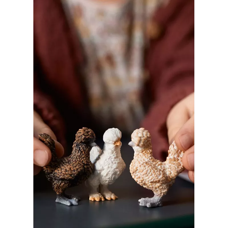 Žaislų figūrėlės Schleich FARM WORLD Chicken Friends Daugiaspalvė 42574