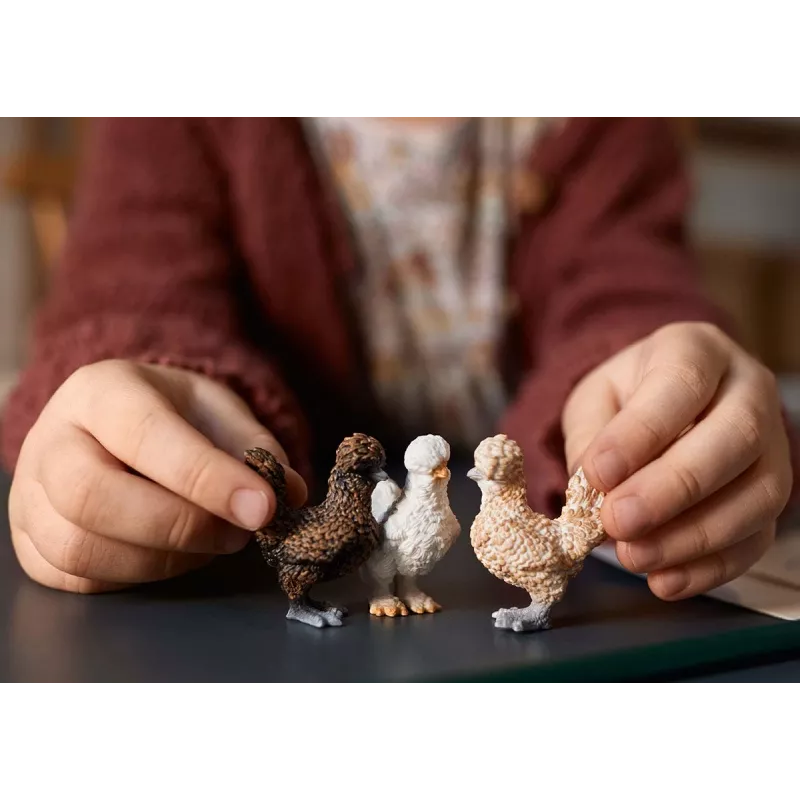 Žaislų figūrėlės Schleich FARM WORLD Chicken Friends Daugiaspalvė 42574