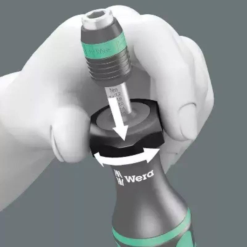 Momento atsuktuvas Wera 7400 Kraftform 105 mm
