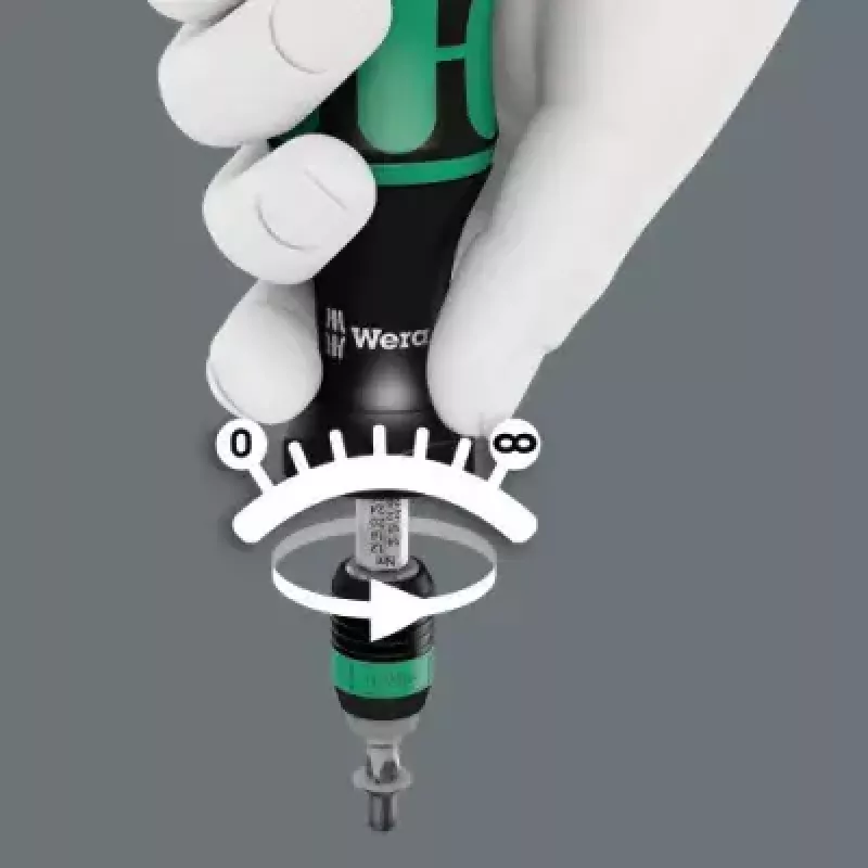 Momento atsuktuvas Wera 7400 Kraftform 105 mm