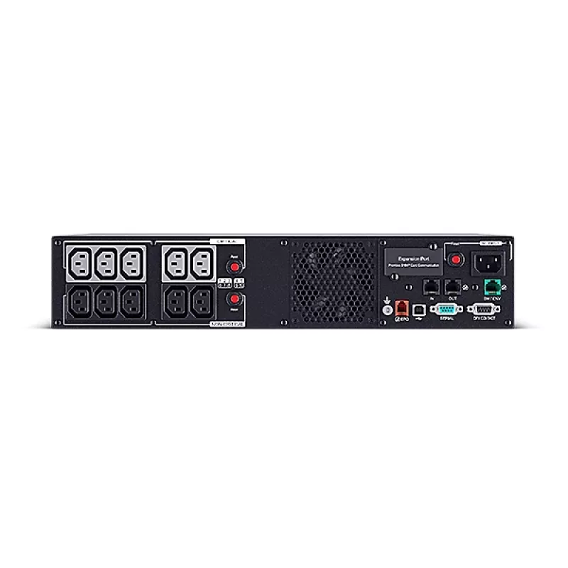 Nepertraukiamo maitinimo šaltinis CYBERPOWER PR1500ERT2U 1,5 kVA / 1500 W, linijinis-interaktyvus, grynas sinusas, 10x C13 lizdai, 2U stelažas