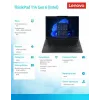 Nešiojamas kompiuteris Lenovo ThinkPad T14 G6 14.0 col. Ultra 5 225U 16GB 512GB INT W11Pro Juoda