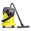 Statinis dulkių siurblys Karcher KWD 3 V-17/4/20/F — 17 l, 1000 W, sausam ir šlapiam valymui, 2 m žarna