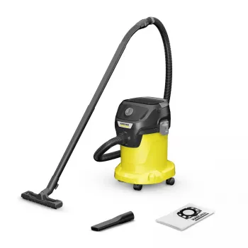 Statinis dulkių siurblys Karcher KWD 3 V-17/4/20/F — 17 l, 1000 W, sausam ir šlapiam valymui, 2 m žarna