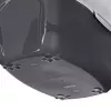 Kačių tualetas DIAMENTIQ BAYA šviesiai pilkas/tamsiai pilkas 55,5×40×38,7 cm, plastikinis, reversinis durelės