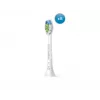 Dantų šepetėlio galvučių komplektas Philips HX6068/87 Optimal White, 8 vnt., baltos, vidutinio kietumo šereliai, keitimo intervalas 3 mėn.